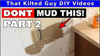 STOP- Before you Mud over Torn Drywall Paper, WATCH THIS. part 2 of 2