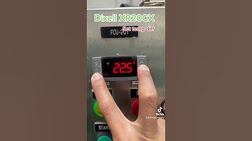 อุณหภูมิห้องต้อง diff กับค่าที่ตั้งไว้กี่องศาจึงจะสั่ง compressor ทำงาน #dixell