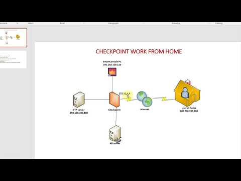 Checkpoint VPN work from home with LDAP authentication