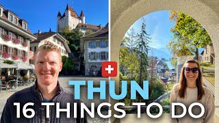 THUN, SWITZERLAND | 16 Things To Do In Thun | Day Trip from Interlaken