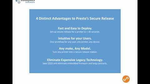 How to Configure Presto Secure Release