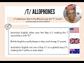 Task 2 Comparing American, British, and Australian English