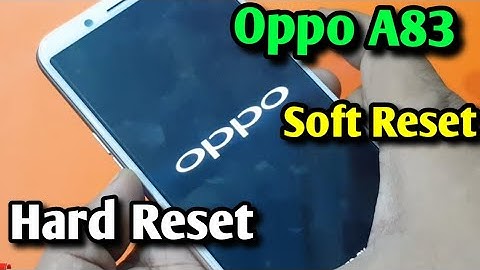Oppo A83 (CPH1827) Hard Reset or Soft Reset With Keys