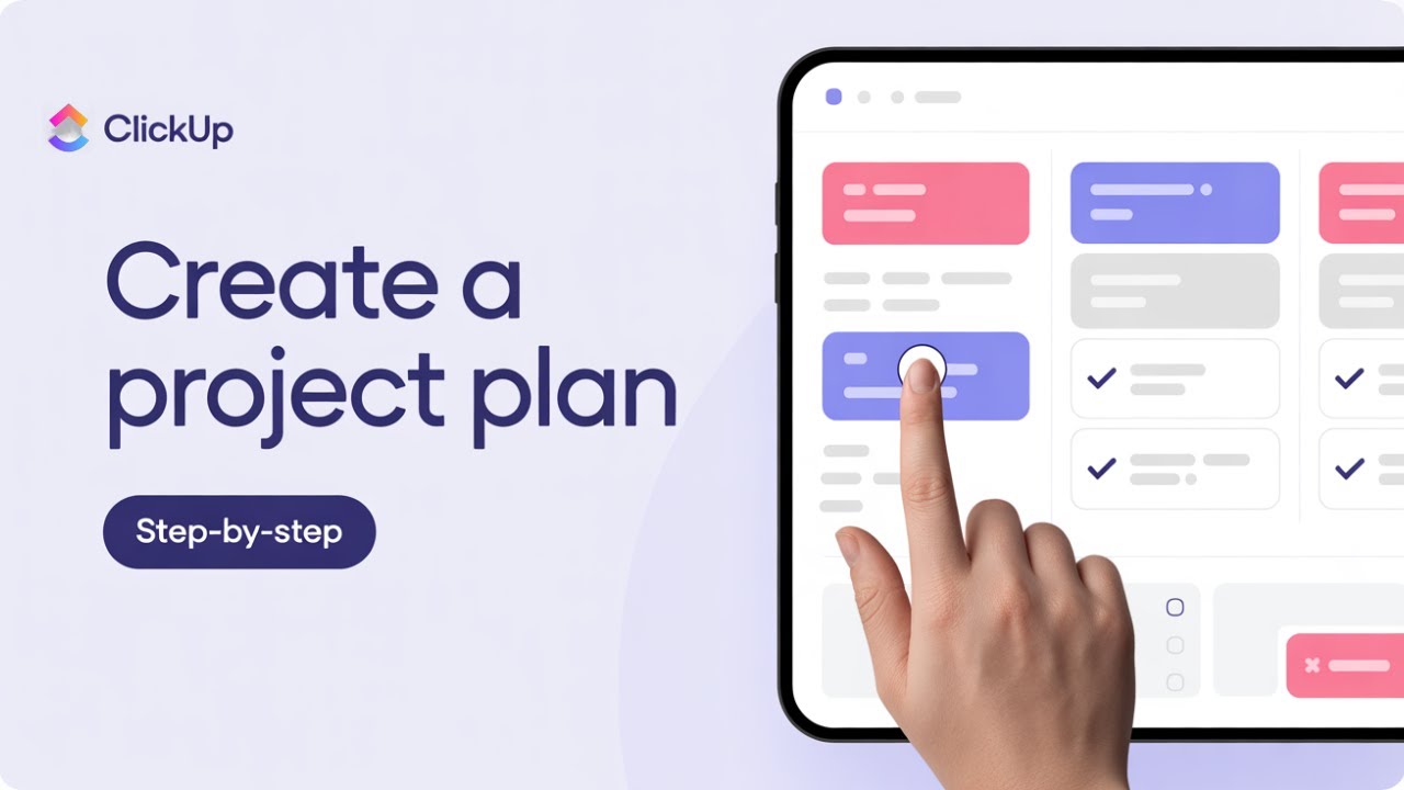 How to Create a Project Plan in ClickUp | Step-by-Step Tutorial - YouTube
