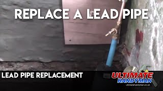 Lead pipe replacement