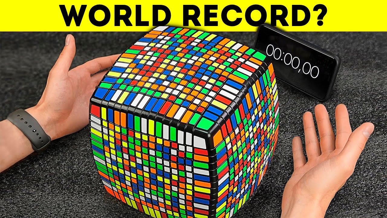 Solving The Huge Rubik'S Cube 15X15 In Record Time