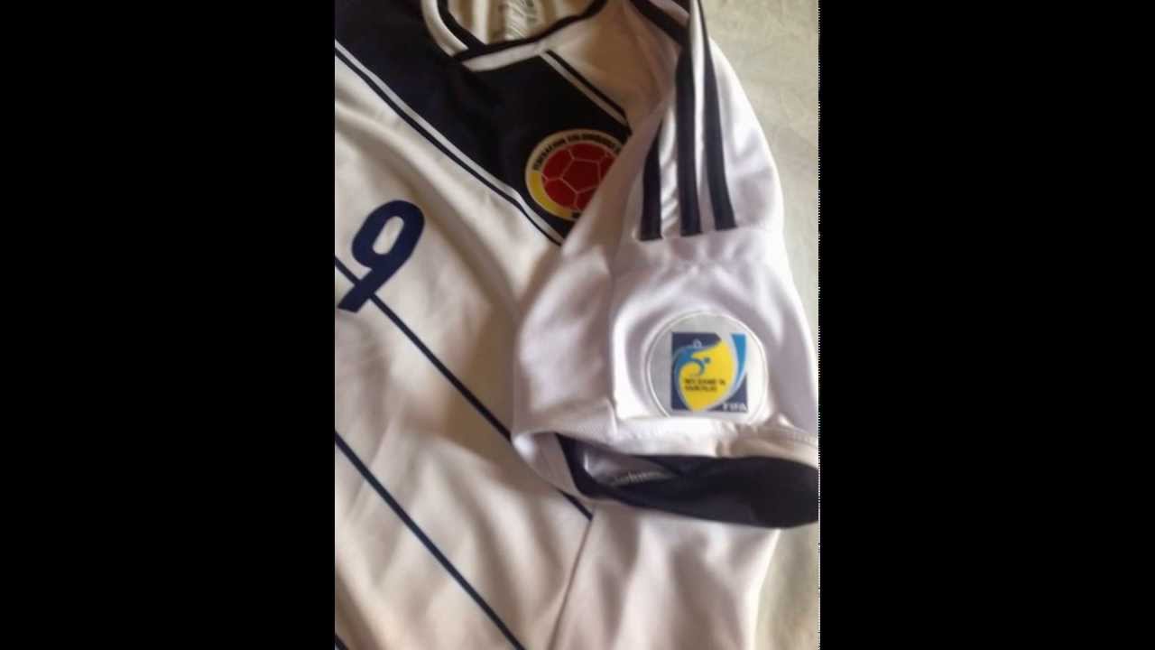 white colombian jersey