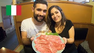 霜降り和牛すき焼き、イタリア人新婚夫婦と浅草ランチ！ / Sukiyaki, Wagyu in Japan