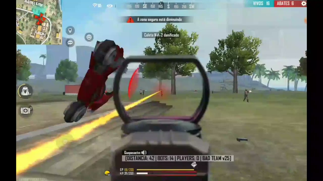 Bad Team v25 com teleport carro hs 100% 😱