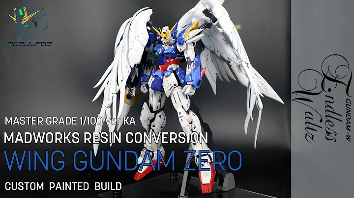 Custom Painted Build MADWORKS Resin Conversion Wing Gundam Zero Ver Ka