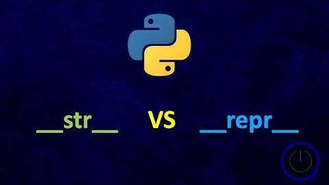 Difference between __str__ and __repr__ | Python Lesson 🐍