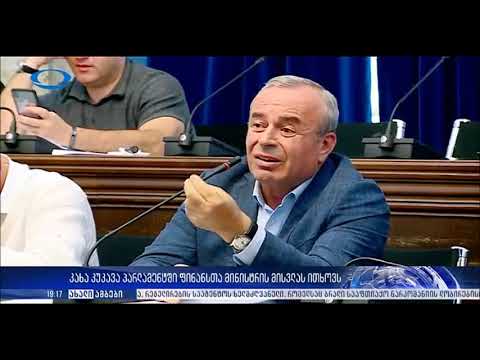 კახა კუკავამ საფინანსო-საბიუჯეტო კომიტეტის სხდომაზე \"ომეგა ჯგუფის\" საკითხი დააყენა