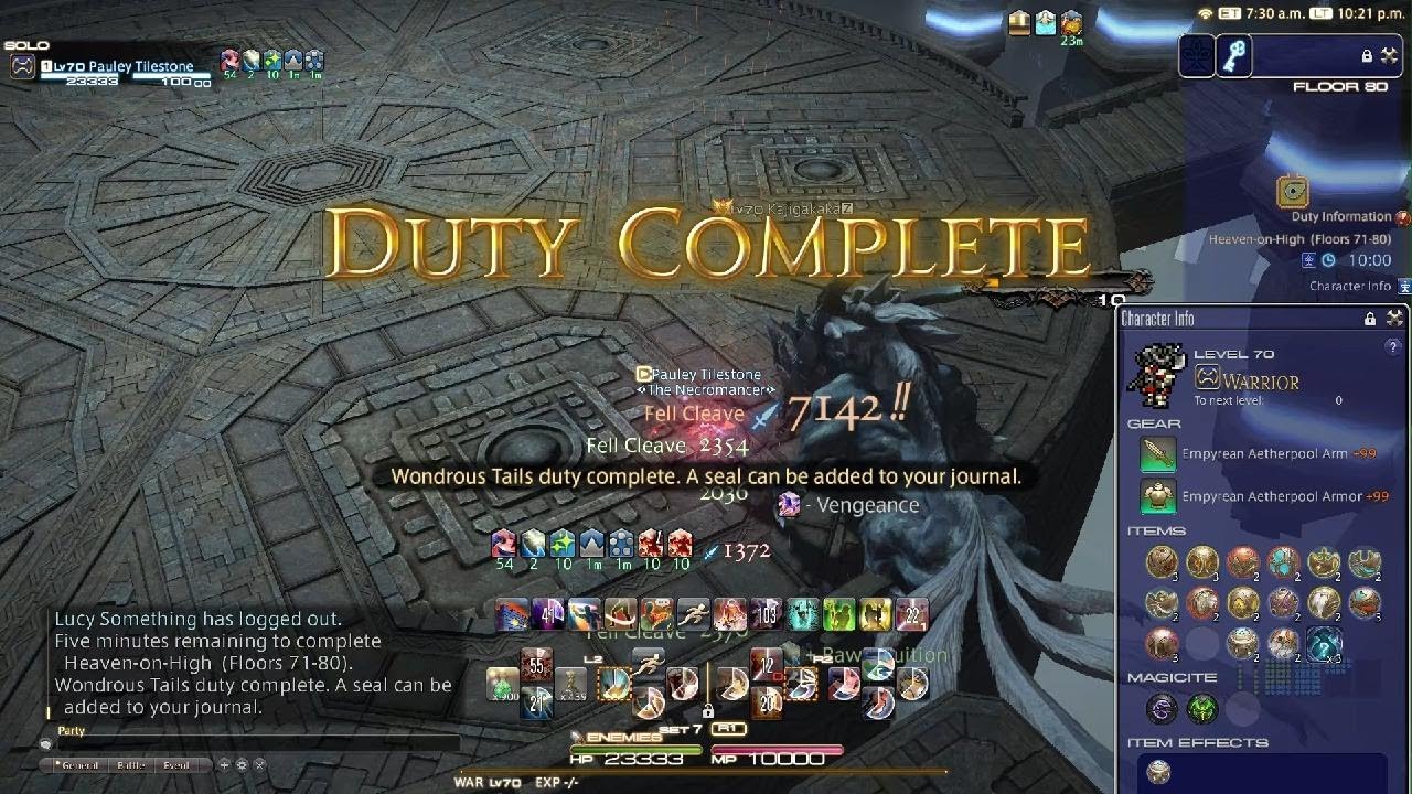 Heaven-on-High Floor 80 Boss: Kajigakaka First Time Clear Final Fantasy XIV Dawntrail