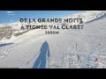 Skiing grande motte to val claret a breathtaking gopro journey with le coin du skieur