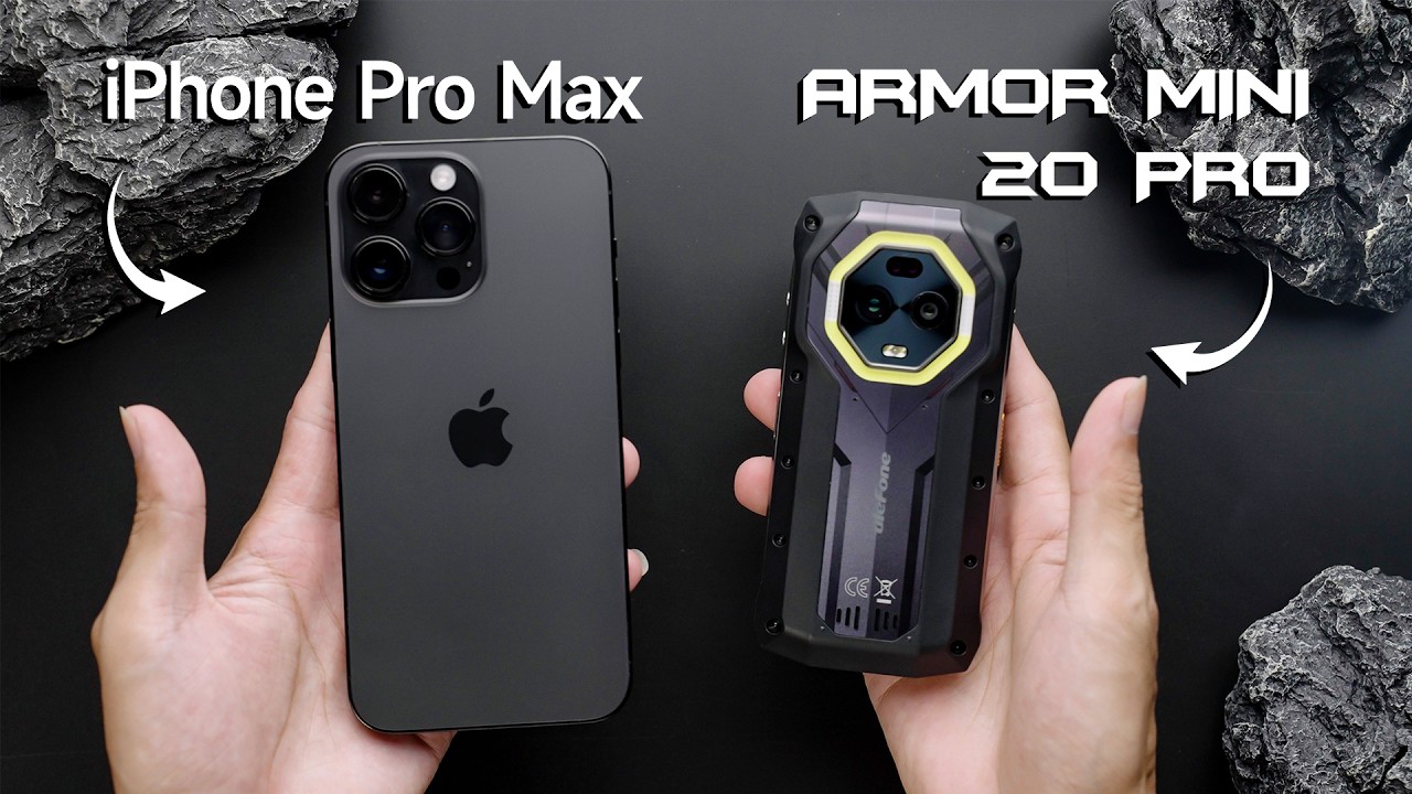 Smallest 5G IR Night Vision Rugged Phone | Ulefone Armor Mini 20