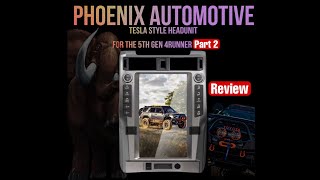 Phoenix automotive Tesla style Headunit Part 2 by MAMMOTH 4RUNNER 1,735 views 1 year ago 10 minutes, 53 seconds