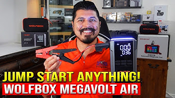 Wolfbox Megavolt 24 Air Review (Jump Starter Air Compressor)