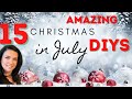 15 AMAZING CHRISTMAS DIY'S | Dollar Tree Christmas DIYs | Farmhouse Christmas Decor DIY'S