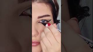 أحلى أيلاينر يخلي العين عين الغزال #makeup #tutorial