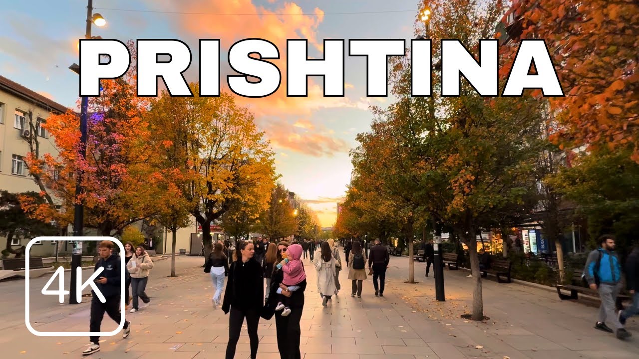 Qendra, Tokbashqe 4 llullat [PRISHTINA] City Walkaround in 4K | KOSOVA 🇽🇰
