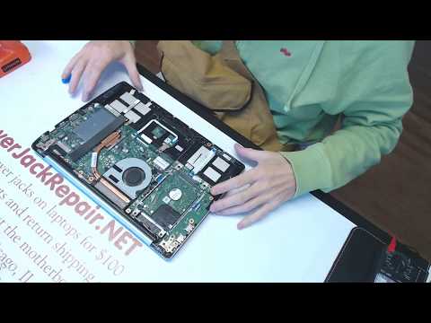 Asus Q301L broken laptop dc power jack repair charge port fix socket