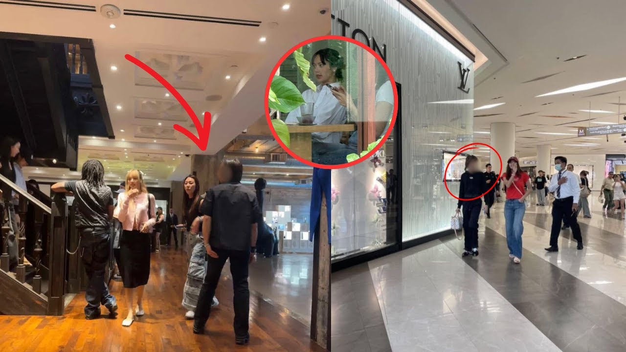 5 минут назад! Лизу заметили с кем-то в Chrome Hearts в Нью-Йорке!