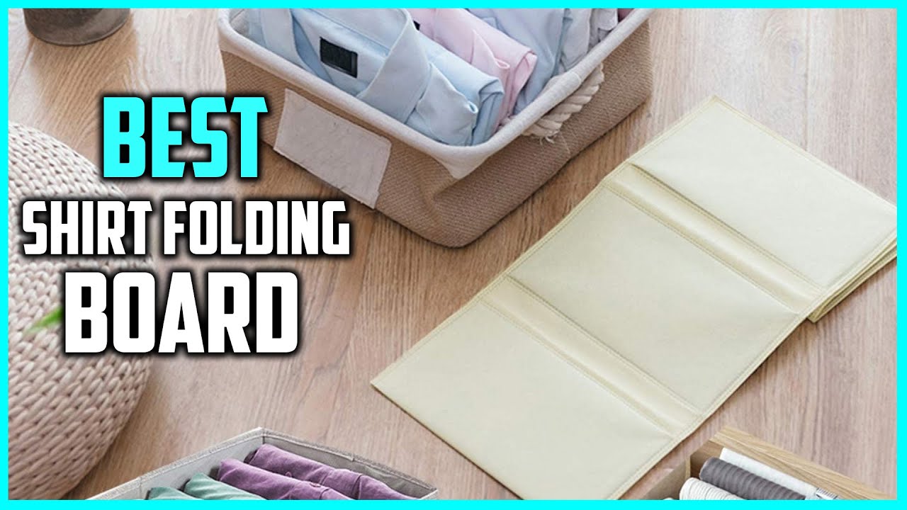 Top 5 Best Shirt Folding Boards [Review] - Shirt & Clothes Laundry