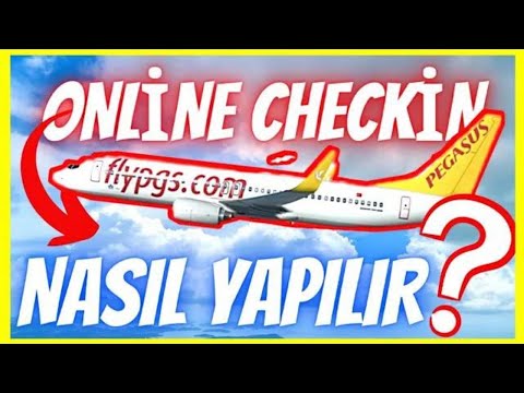 Pegasus online check in nasıl yapılır❓️Çekin online flypgs✈️ Cep uygulamasi Uçuş Biniş Kartı oluştur