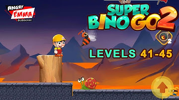 Super Bino Go 2 - Levels 41-45 [2K 60fps]