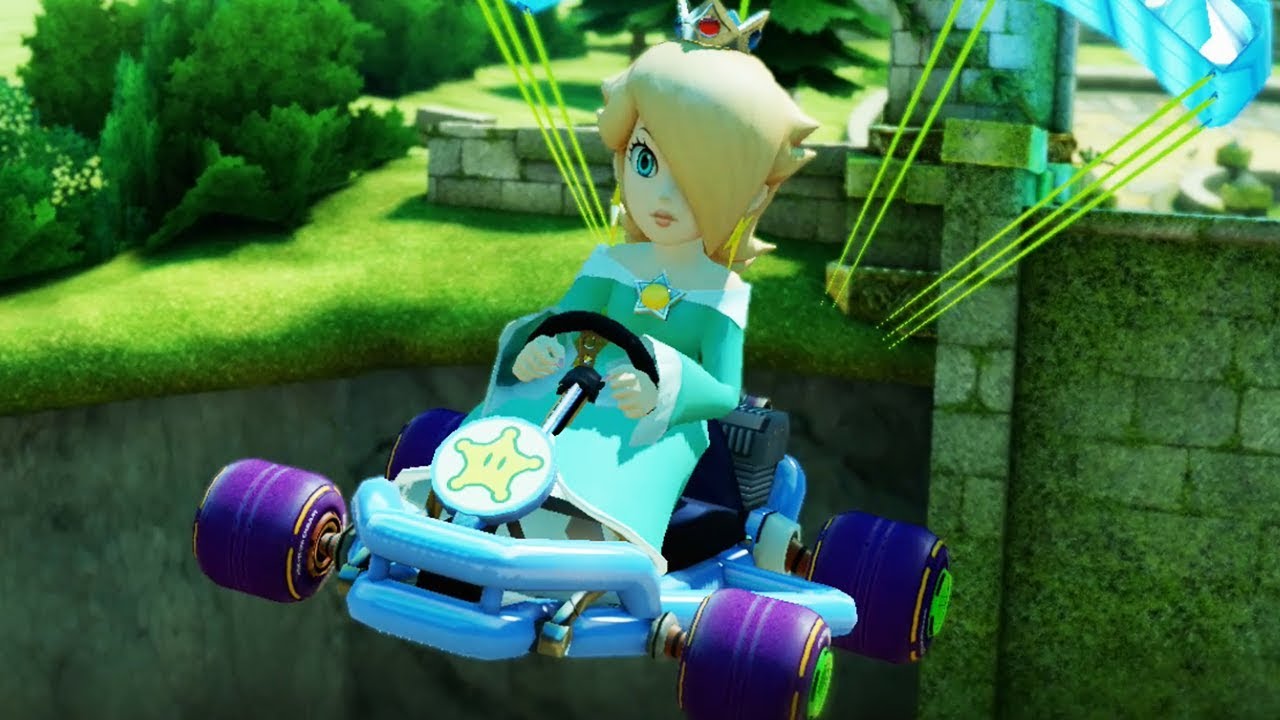 Mario Kart 8 Deluxe - Triforce Cup Mirror Mode (Rosalina Gameplay)