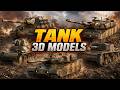 Tank 3D Models for Games, Films &amp; Visualization