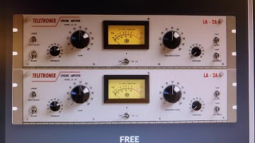 FREE to Try LA-2A Hardware Compressor