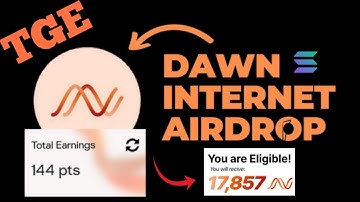 DAWN VALIDATOR AIRDROP TGE AND CLAIM - UPDATE YOUR EXTENSION