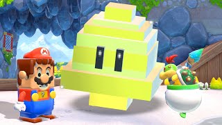 What if LEGO Mario use the LEGO Cat Bell in Super Mario 3D World + Bowsers Fury