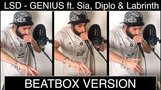 LSD - Genius ft. Sia, Diplo & Labrinth / Beatbox cover by MB14 (Loopstation) Resimi