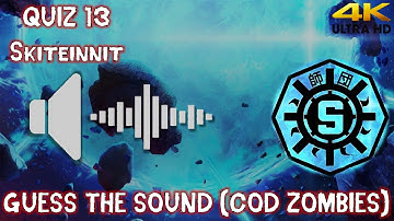 Call of Duty Zombies Sound Quiz 13 