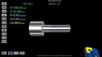 G92 in CNC #simulator #automobile #cnc