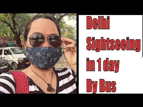 Cheapest Delhi Darshan Day Package | Delhi Tour By Bus | Delhi Sightseeing In 1 Day, Tourist Places