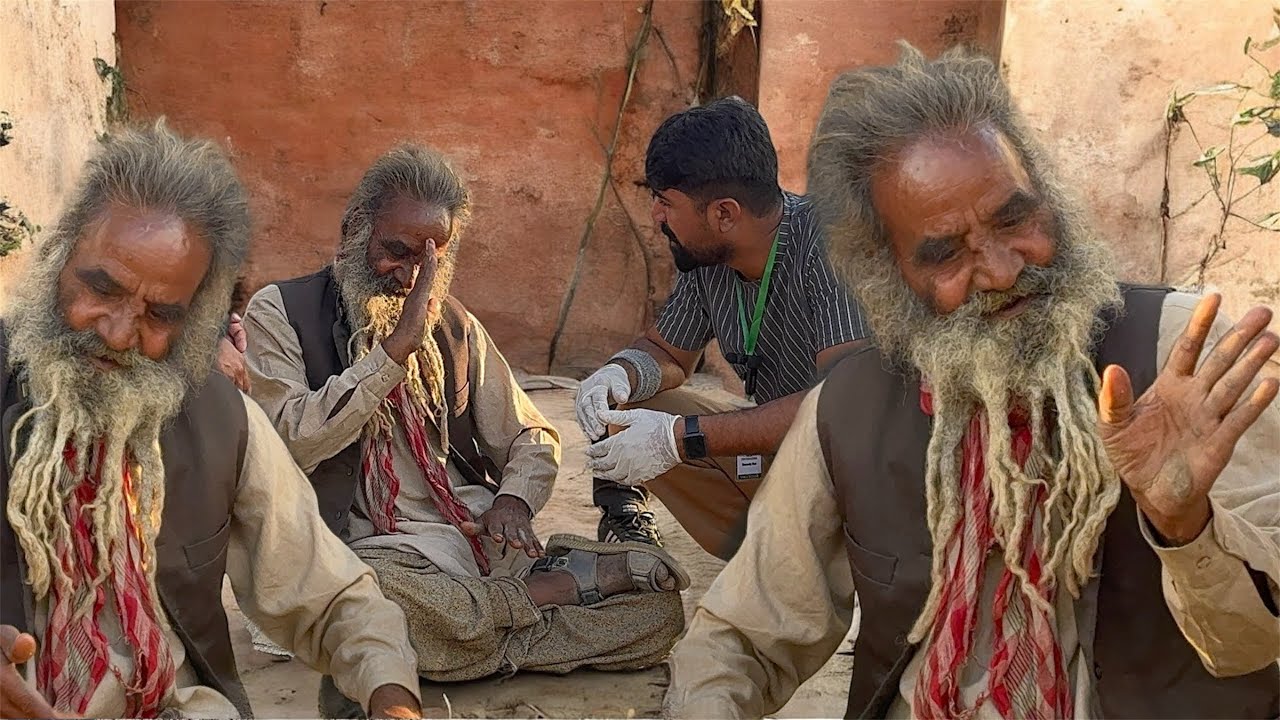 Used Until His Last Breath |An 80-Year Old Man Forced For Begging with Wounded Feet