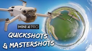 DJI Mini 4 Pro - Quickshots & Mastershots