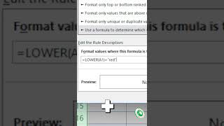 Cell Me Color Likho Aur Cell Khud Rang Badle 😲 | Excel Formula Magic 🔴🟢🔵#shorts #excel