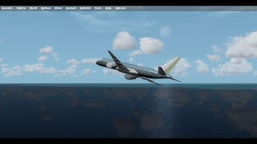 Qualitywings Boeing 757-200 CRASH - Flight Simulator 2017 P3Dv3