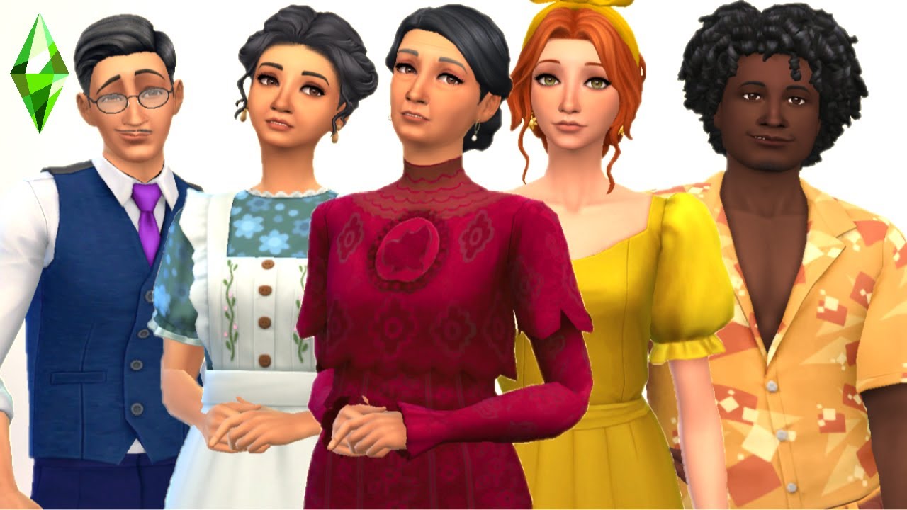 Abuela, Julieta, Pepa, Agustín And Félix [Encanto] Create A Sim I