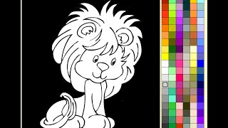 Lion Coloring Pages For Kids