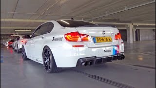 Wow! this modified bmw m5 f10 is probably the loudest with an
akrapovic exhaust that we have ever filmed! note coming out of i...