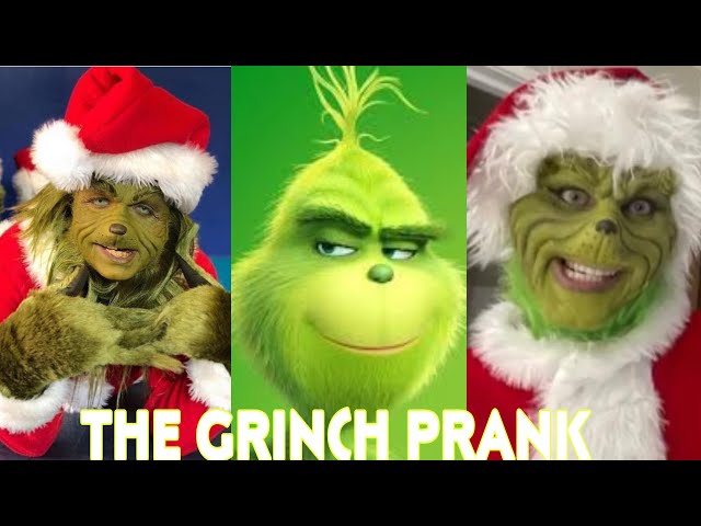 Chrix Design: The Grinch who pranked her colleagues