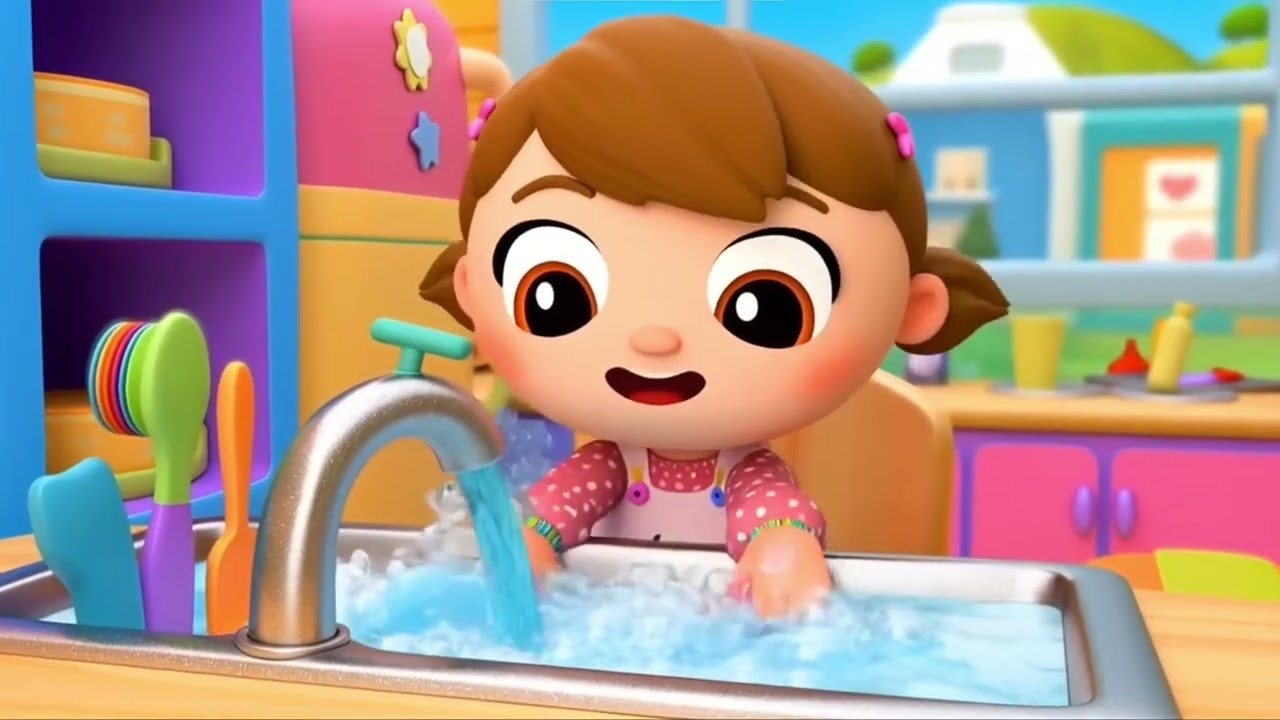 💧 Don’t Waste Water Song | Save Water Rhyme for Kids 🌈