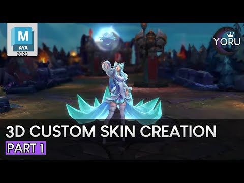 Winterblessed Ashe ❄️  League of Legends Custom Skin 