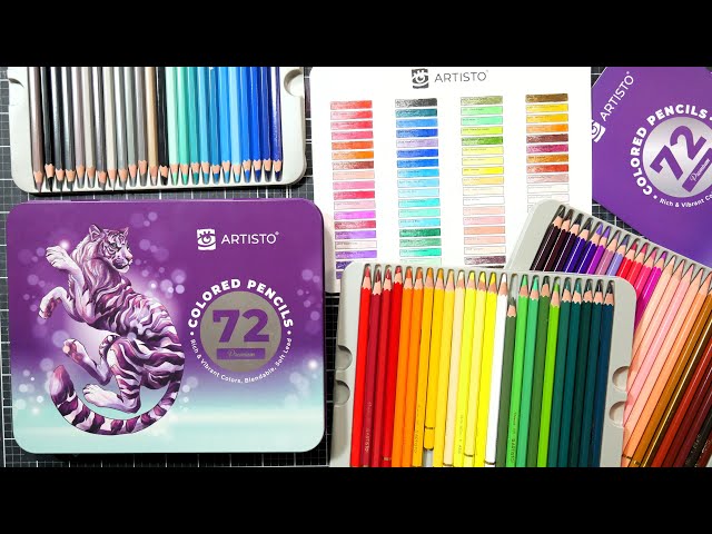 Soft Like Prismacolor (but MUCH cheaper!) Artisto Colored Pencils