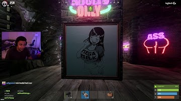 Myth gets a private tour of an adults only art museum in the RP area of the Badlands server